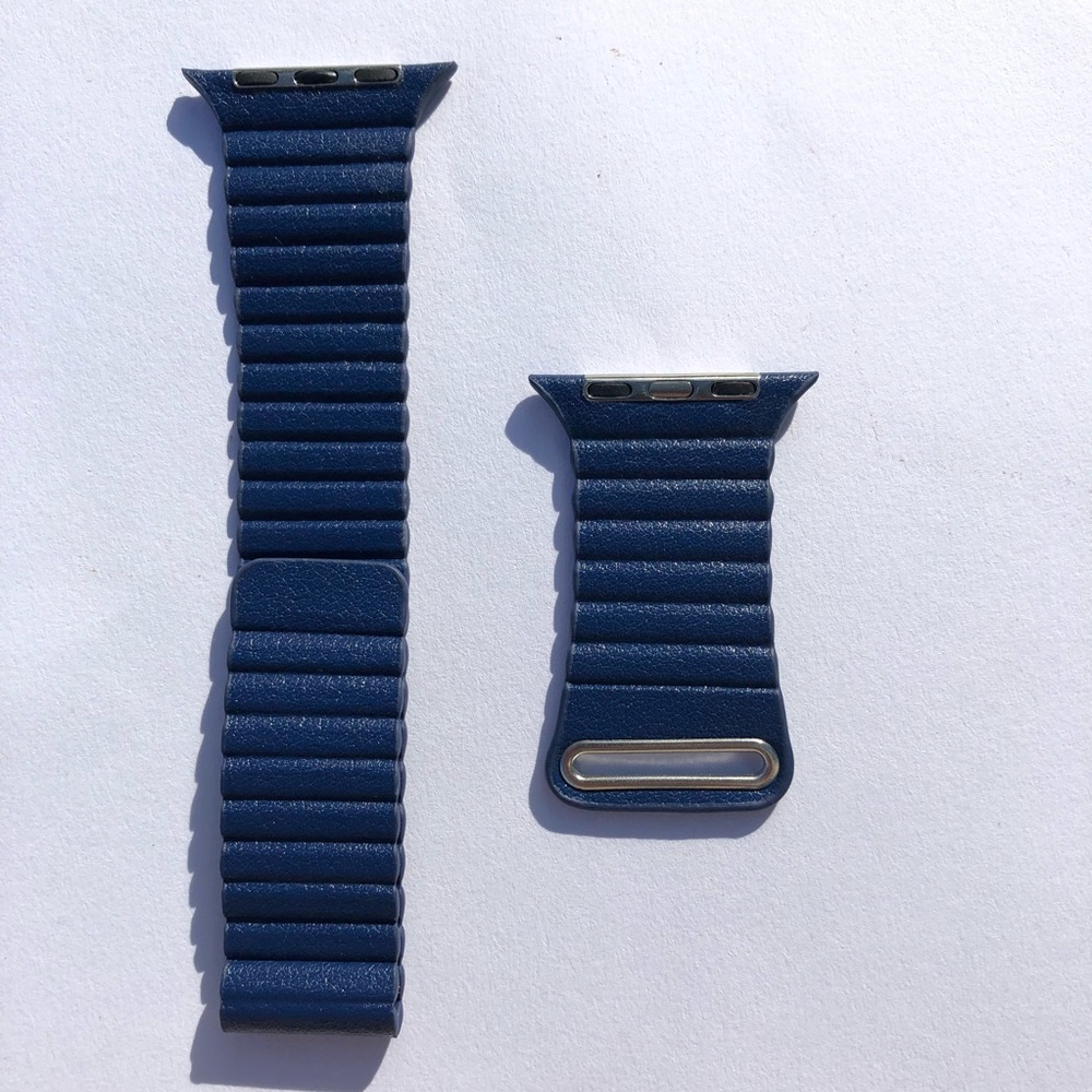 38 mm Leather Magnetic Watch Band For Apple Watch